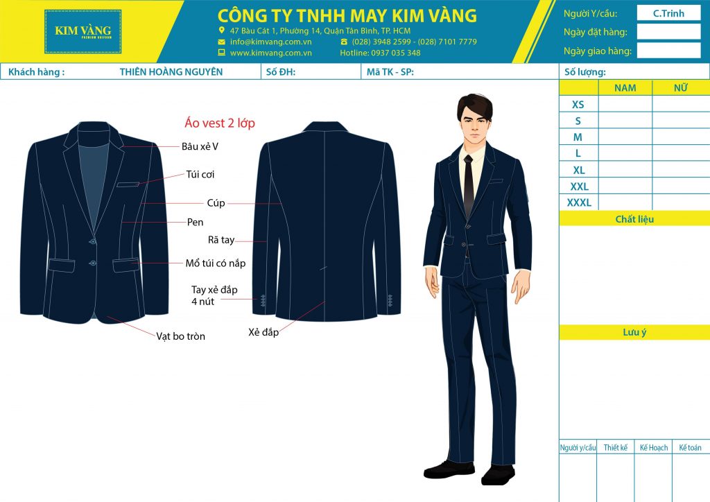 Top 13 cửa hàng may áo vest nam đẹp nhất TPHCM - sakurafashion.vn