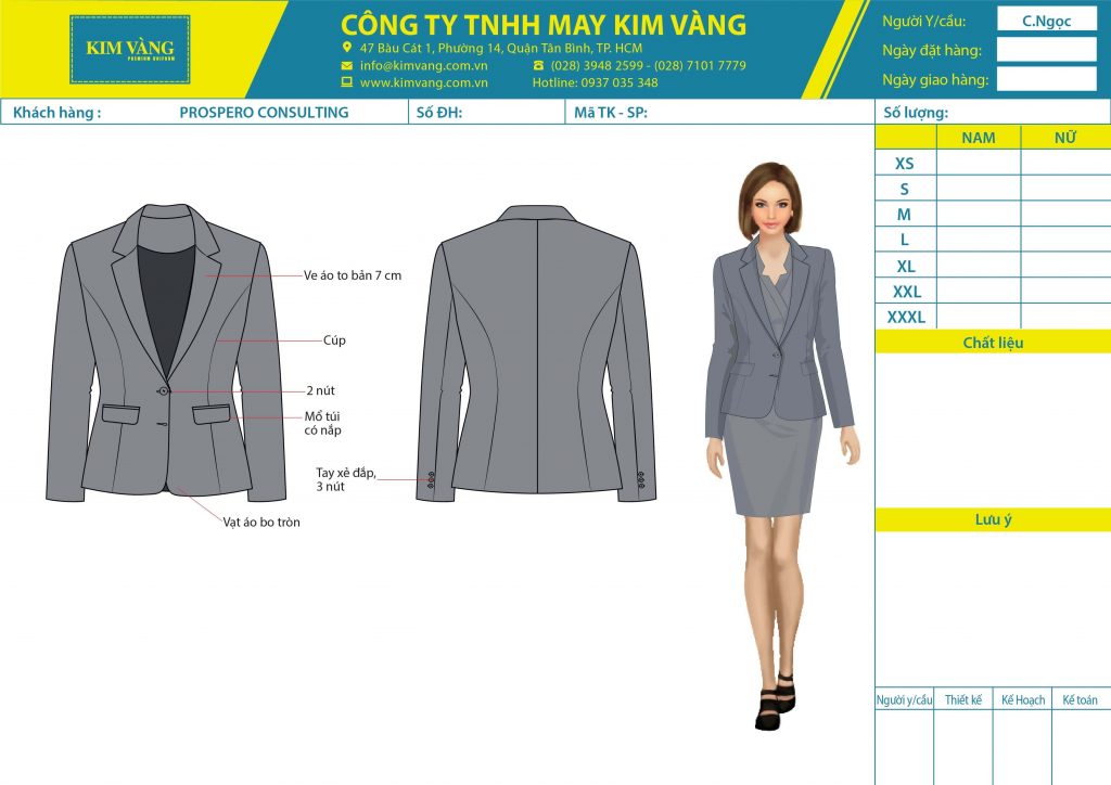 VB23 Bộ vest công sở nữ Hàn Quốc phối màu
